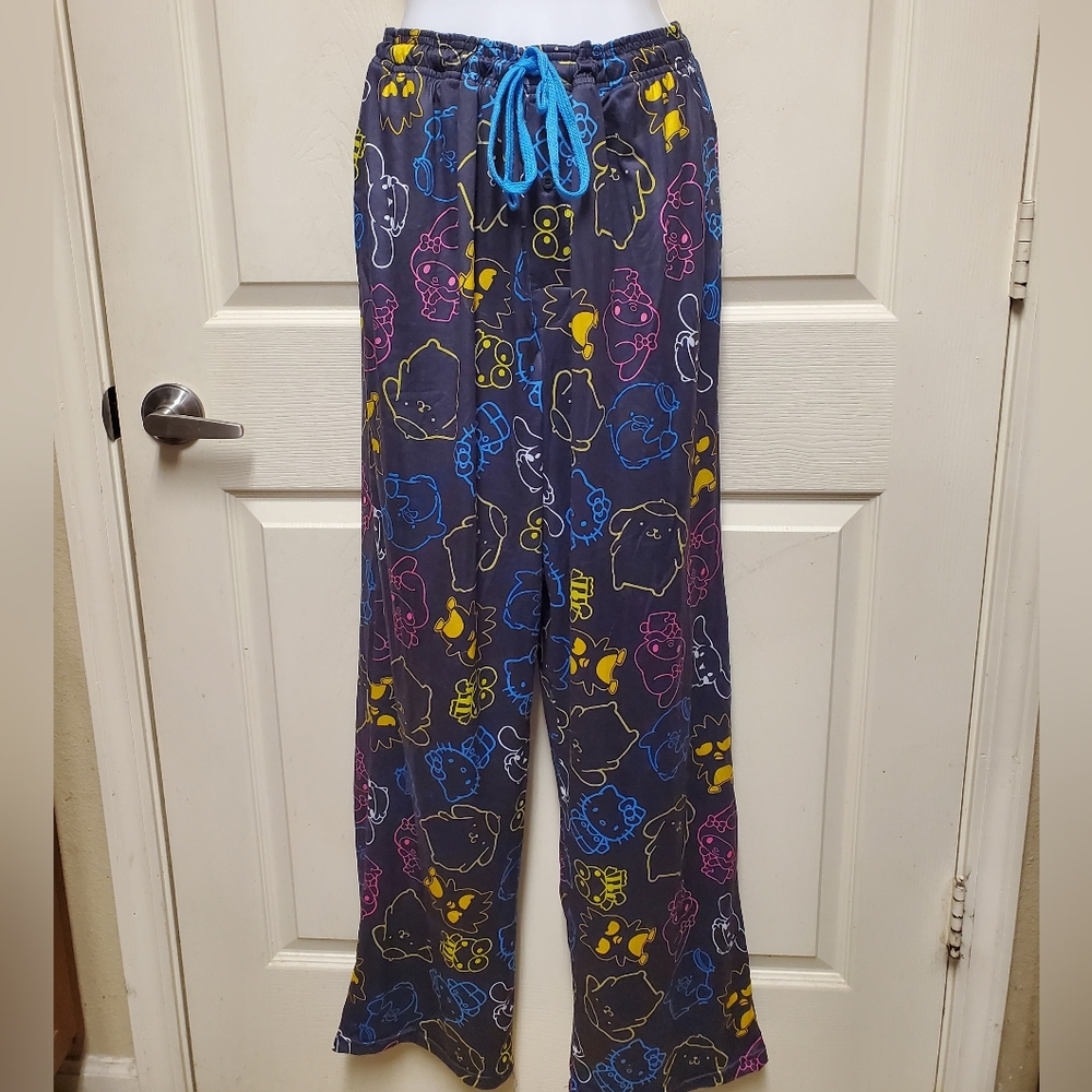 Hello Kitty And Friends Pajama Bottoms Size Large